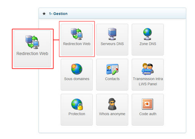 Redirection-web-LWS