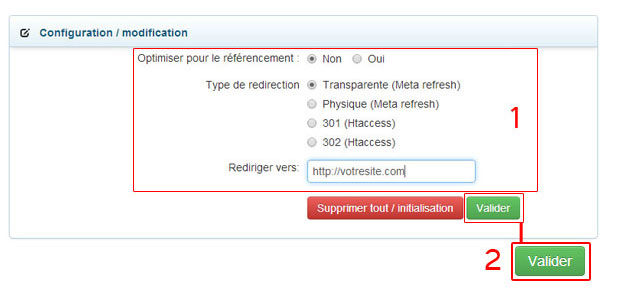Redirection-web