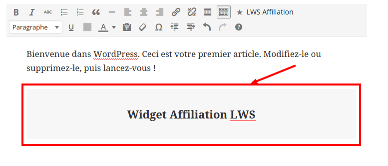 plugin-Wordpress Affiliation-hebergeur-web
