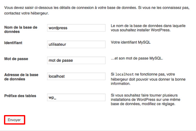Installer-Wordpress