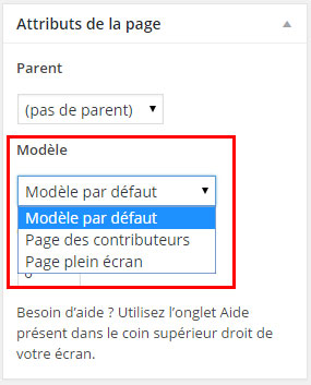 attributs-page-wordpress
