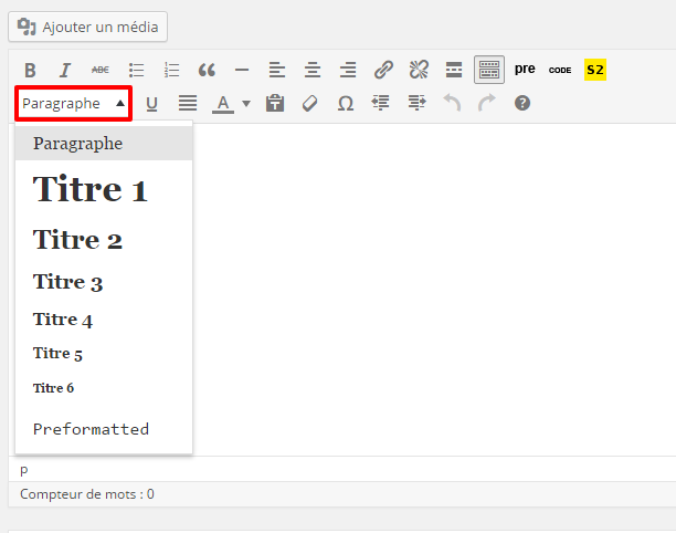 editeur-texte-WordPress