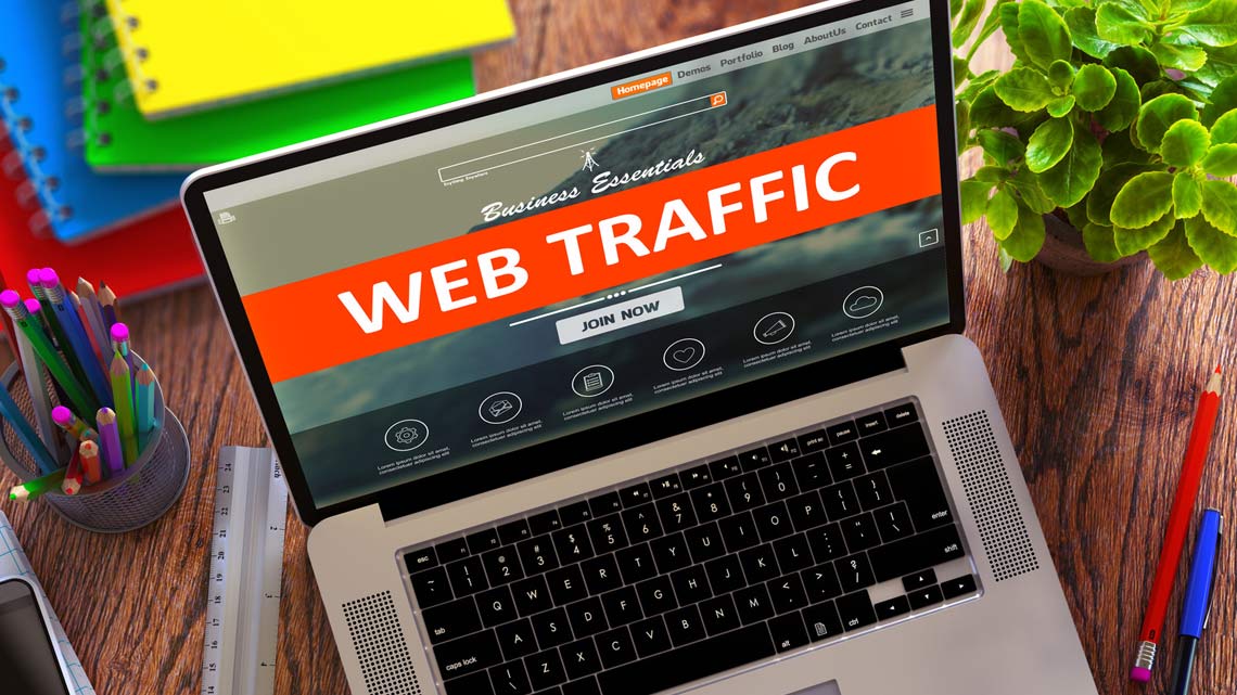 trafic site web