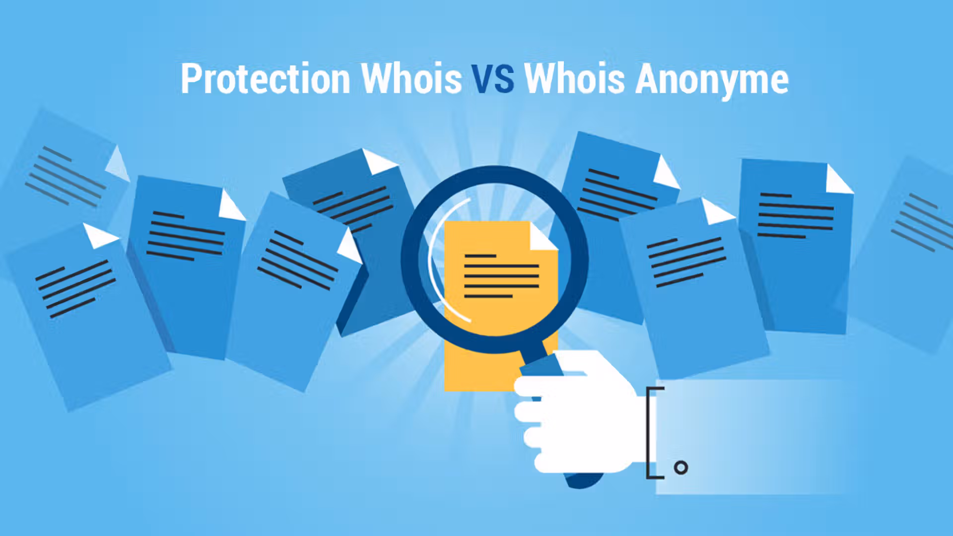 Cachez vos informations dans l'annuaire Whois, protégez votre domaine du spam