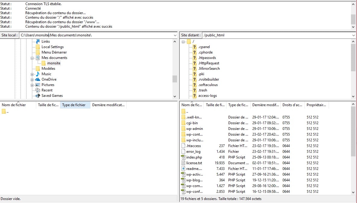 filezilla