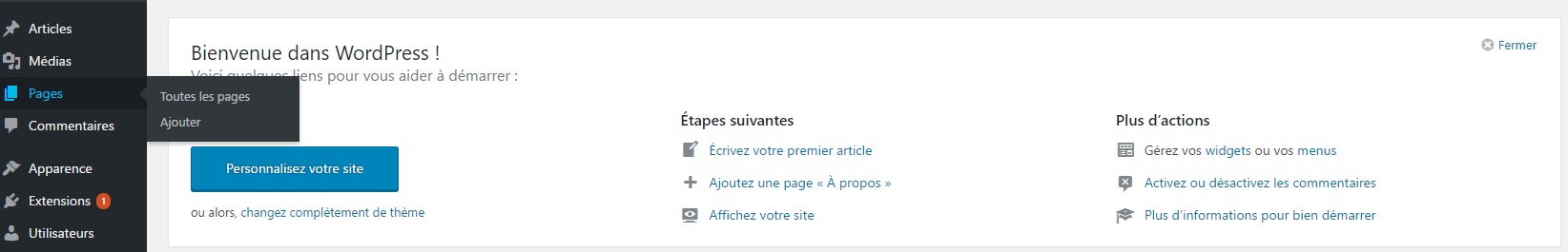 Ajouter-page-wordpress