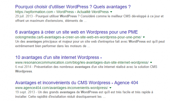 Recherche Google