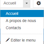 votre restaurant avec SiteBuilder pro