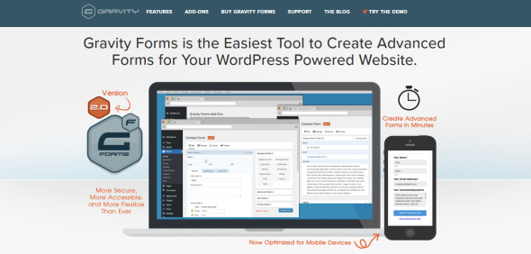 Formulaire de contact WordPress