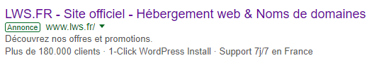 bases du référencement
