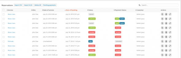 Team Booking