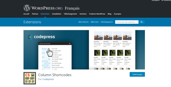 fonctionnalités WordPress