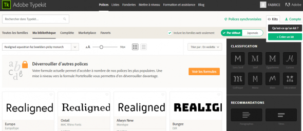 Polices personnalisées WordPress