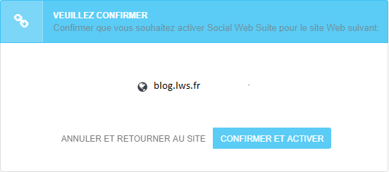 présence sur les médias sociaux