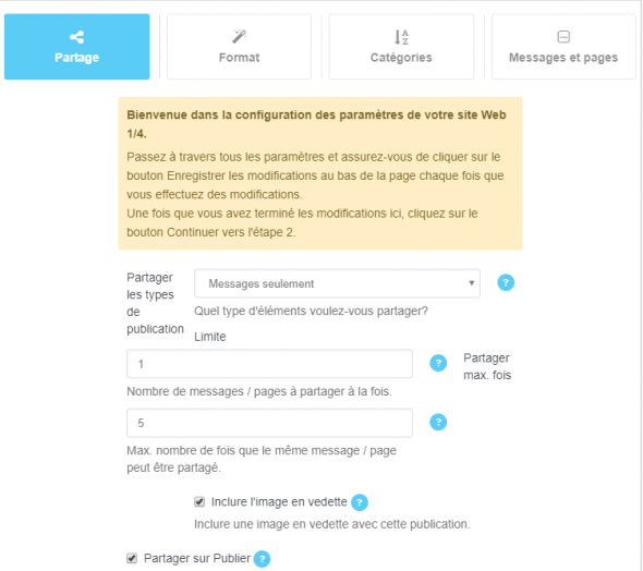 présence sur les médias sociaux