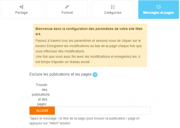 présence sur les médias sociaux