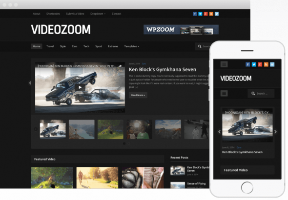 thèmes vidéos WordPress