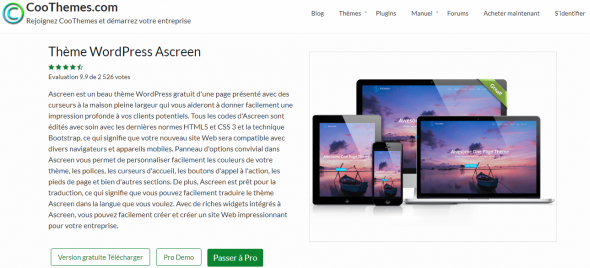 thèmes vidéos WordPress