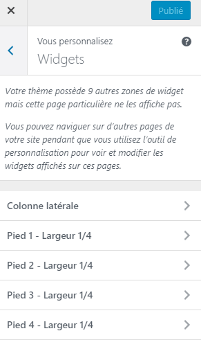 Nouveauté WordPress