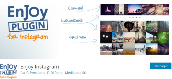 utiliser Instagram sur WordPress