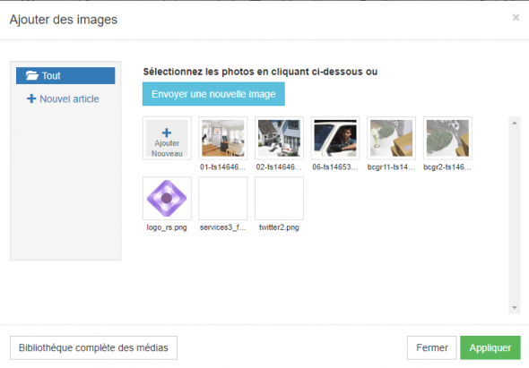 site d'artisan