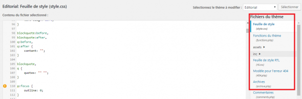 Nouveauté WordPress