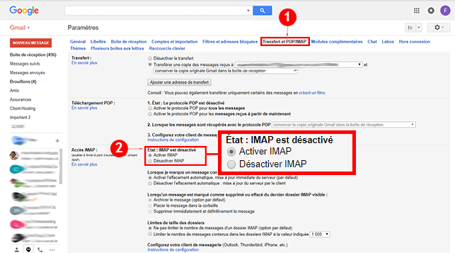 serveur smtp 