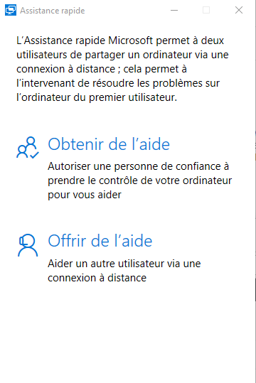 Bureau à distance