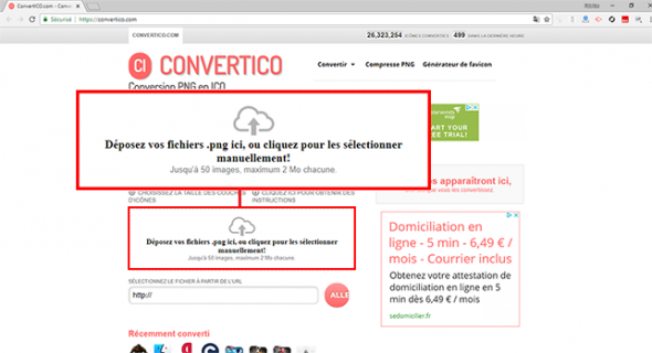 ajouter un favicon