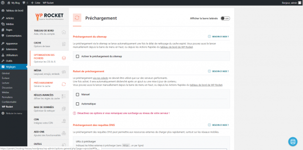 Plugin WP Rocket