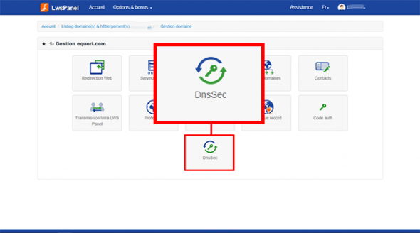 installer DNSSEC