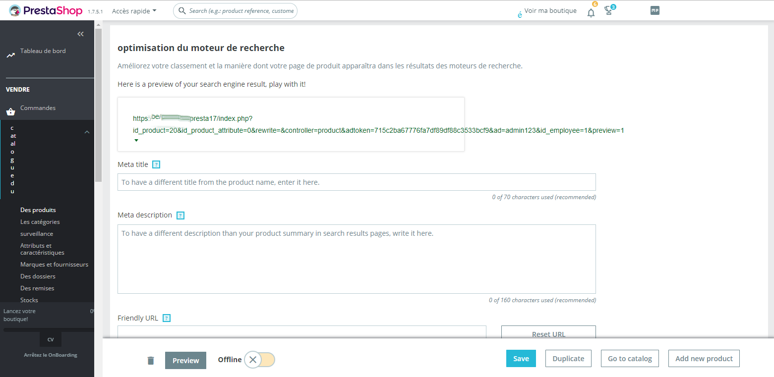 boutique Prestashop