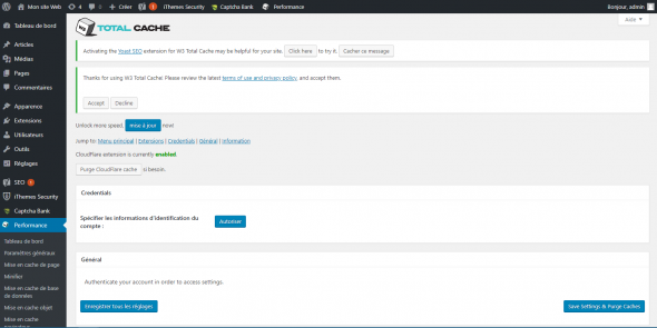 Optimiser WordPress avec Cloudflare