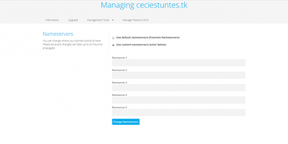 Retirer un terme : configurer un domaine freenom configurer un domaine freenom