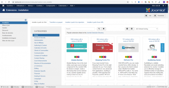 créer un blog WordPress