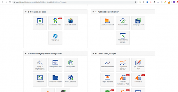 créer un blog WordPress