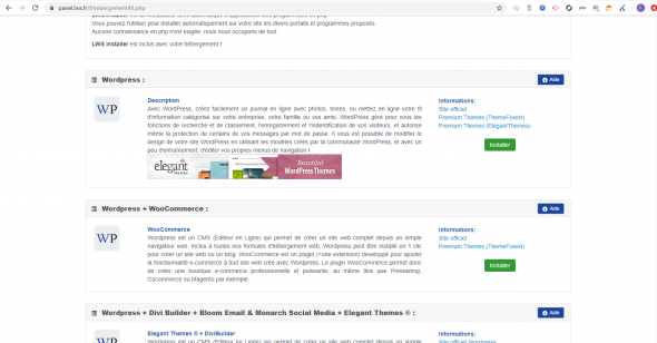 créer un blog WordPress