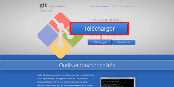 commande GIT
