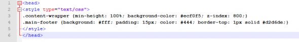 style CSS