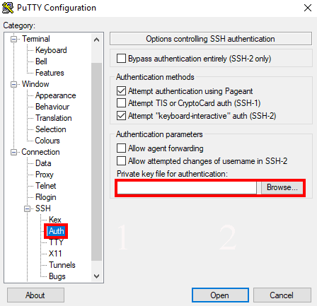 connexion SSH