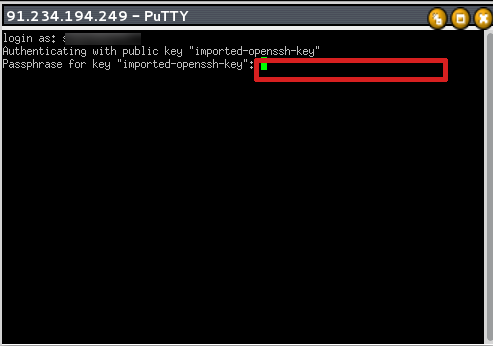 connexion SSH