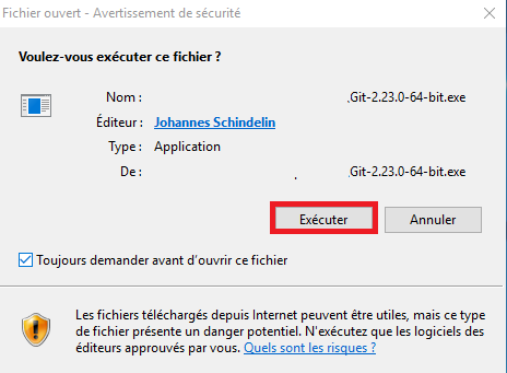 commande GIT