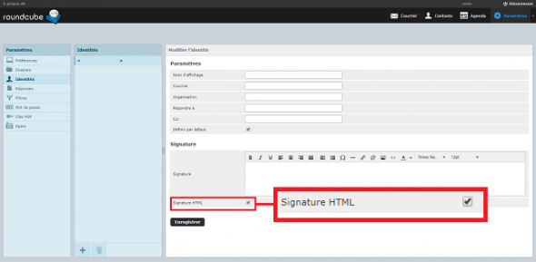 Webmail Rundcube