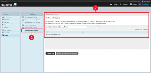 Webmail Roundcube