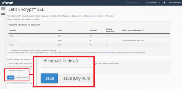 Migration HTTP vers HTTPS