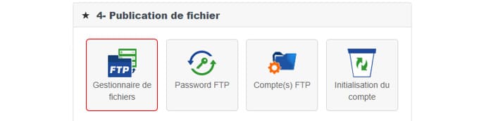 gestionnaire fichiers PHP