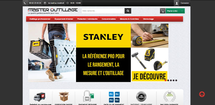 e-commerce Master_outillage