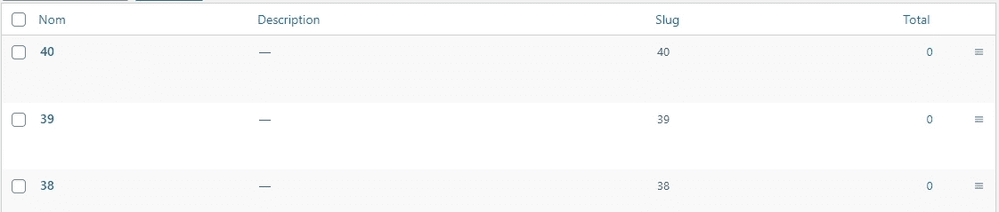 détails produits ecommerce