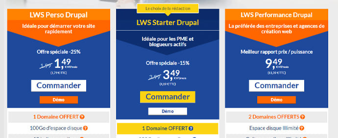hebergement Drupal hebergement Drupal