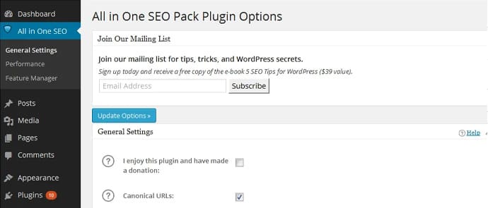 All in One SEO